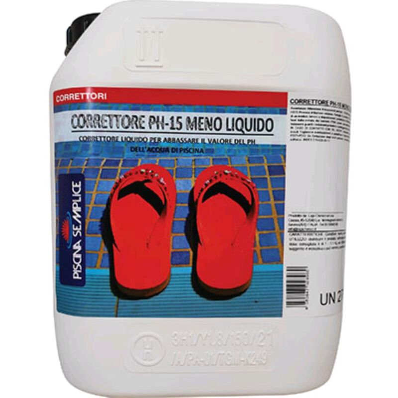 Regolatore Ph Meno 15% Per Piscina Lapi Liquido Lt 5,5 - 1 Pz