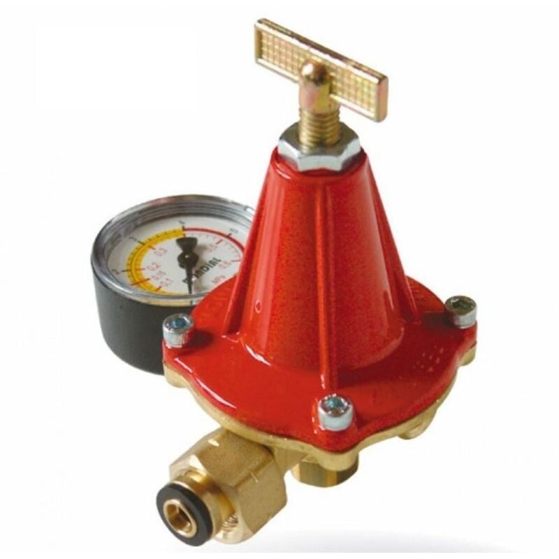 Riduttore Di Pressione Acqua 3/4'' Con Manometro E Filtro - Ottone - Regolabile 1-6 Bar - Foto 10