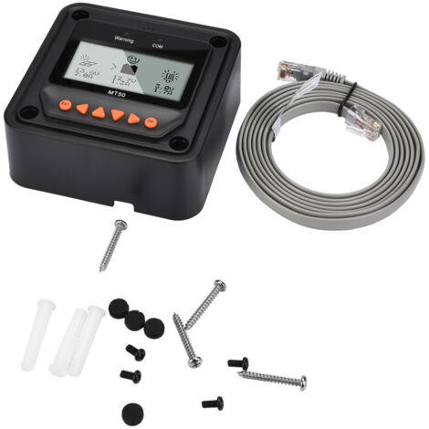 Regolatore solare MT-50 con schermo LCD e misuratore remoto per TRACER A BN Viewstar