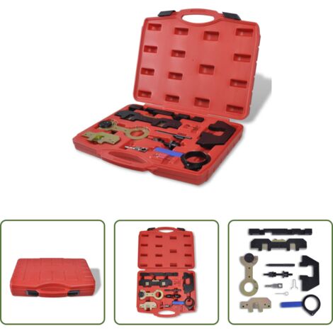 Regolazione fasatura -  Set Strumenti Blocco Albero Motore 11 pz BMW M42/44/50/52/54/56