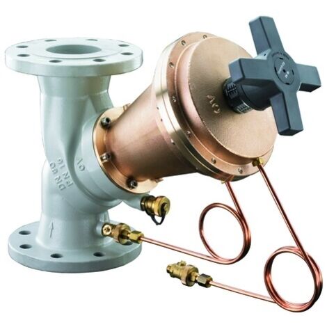 REGUL. DE PRES.DIFF. HYDROMAT DP, BRIDAS, DN80, 400-1800mbar