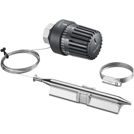 REGUL. DE TEMP.avec SONDE APPLIQUE 2m, 30/60°C, M30 x 1,5