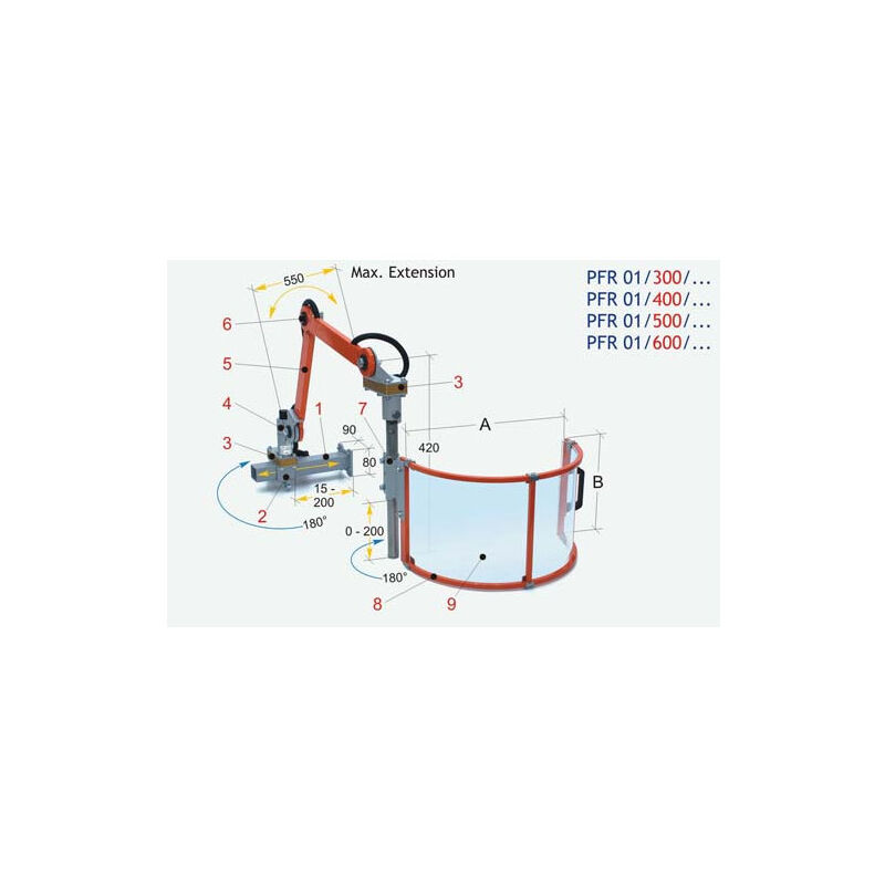 

Regulable para fresadora universal | PFR 01/500