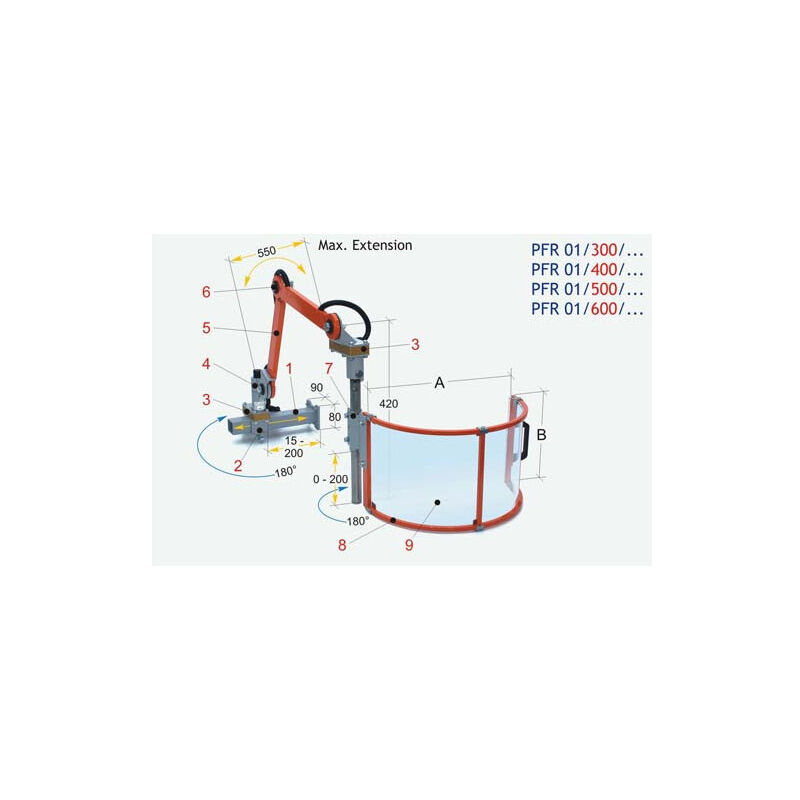 

Regulable para fresadora universal | PFR 01/600