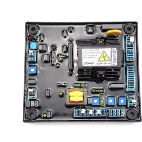 Regulador automático de voltaje SX440: Reemplazo estable y de alto rendimiento para estabilizadores de generador.
