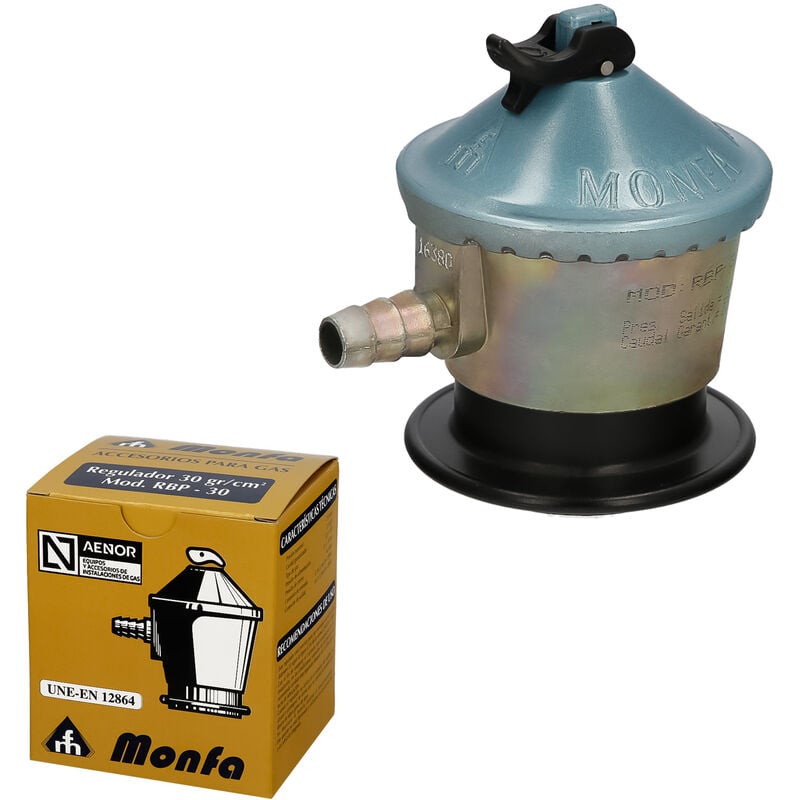 

Regulador Gas (30 Gramos/cm2), Metal, L
