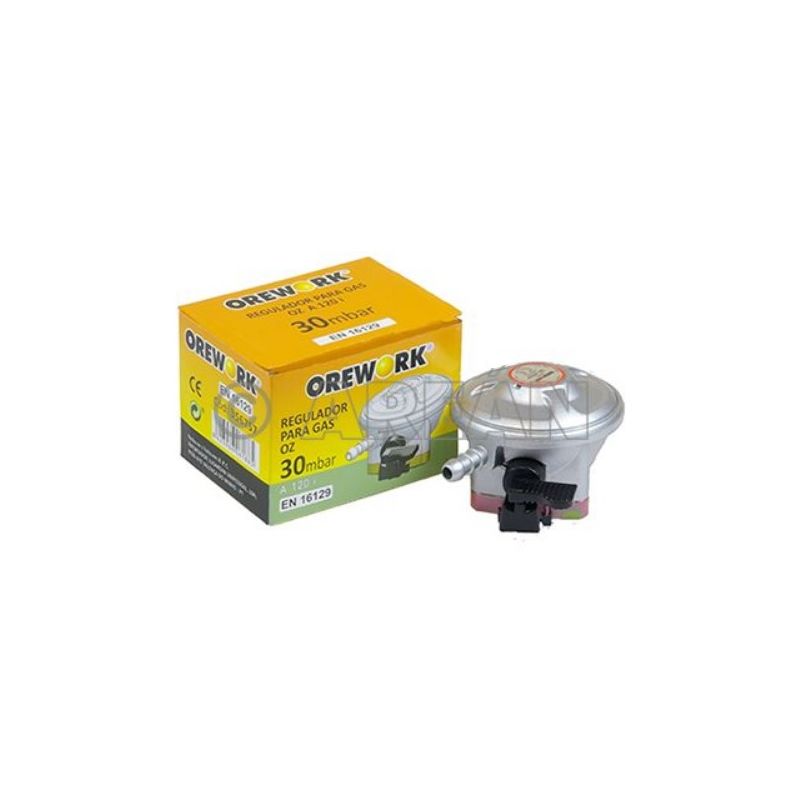 

Regulador butano domestico 30 mbar - Orework