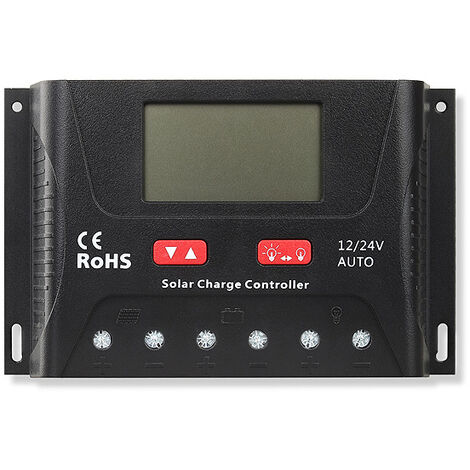 Regulador Carga Solar Digital 12v 24v 60a 2usb