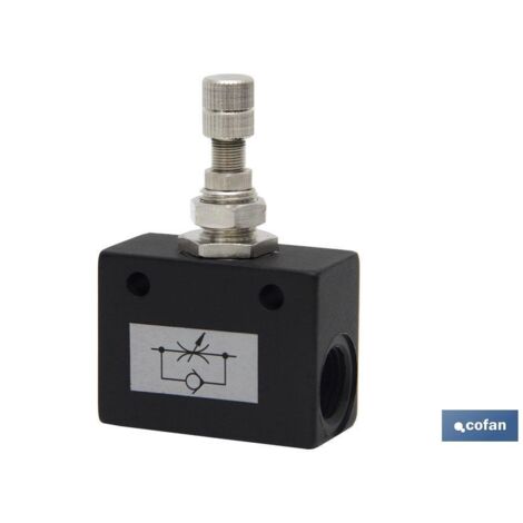 Regulador de Caudal en linea Hembra-Hembra