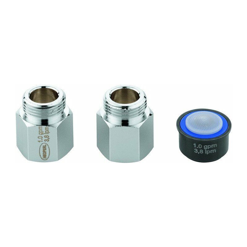 

Grohe - Regulador de flujo de 3.8L configurado en Ec y Ef