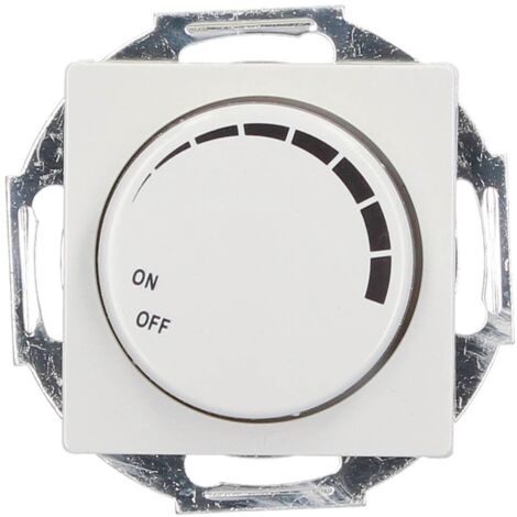 Regulador de luz por giro de empotrar blanco  GSC