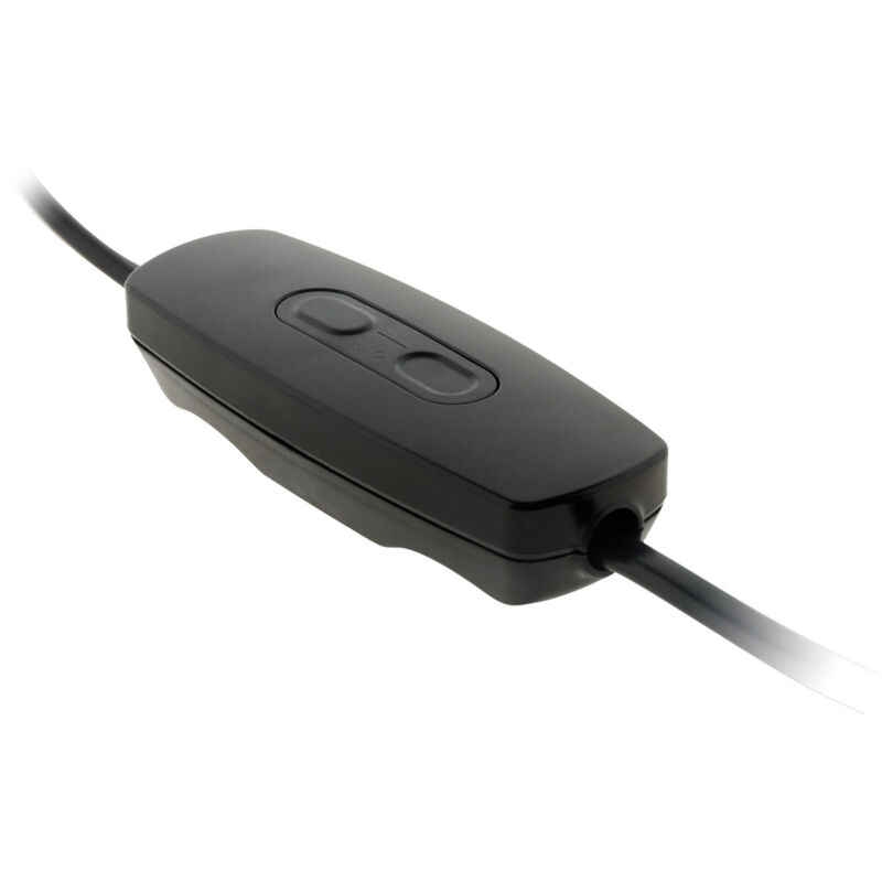 

Regulador de luz universal compatible LED 1-50W precableado Negro - Elexity
