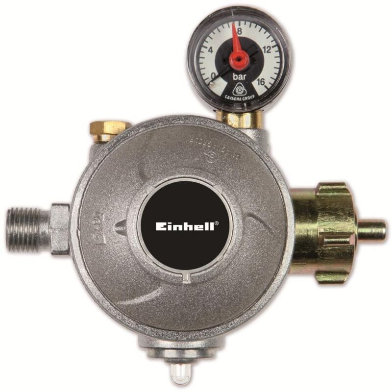 Einhell Modelo estándar regulador de presión de gas metálico
