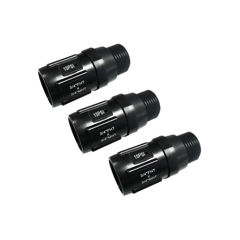 

Regulador de presión 3/4". Presión salida 1 bar-15psi. 3 unidades