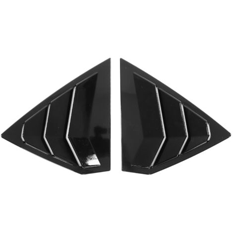Regulador de ventana trasera de ABS negro brillante para Buick Regal 2017-2021, protección y estilo.