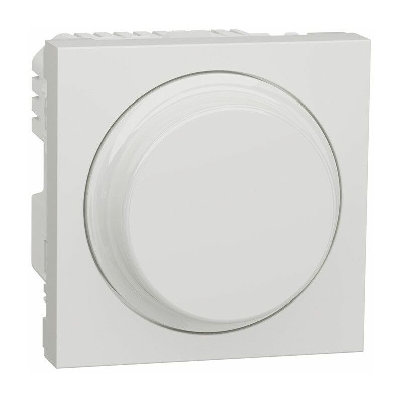 

Regulador giratorio Led 4-200W de Schneider | Blanco