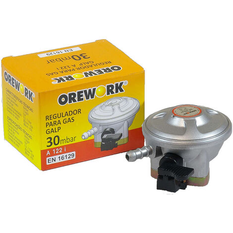 Regulador GLP para gas GALP, A 122 i - 30 mbar