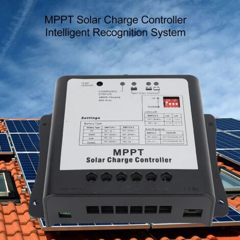 Regulador MPPT para batería de RV de 75 V 15 A  Compatible con sistemas marinos de 12 V/24 V