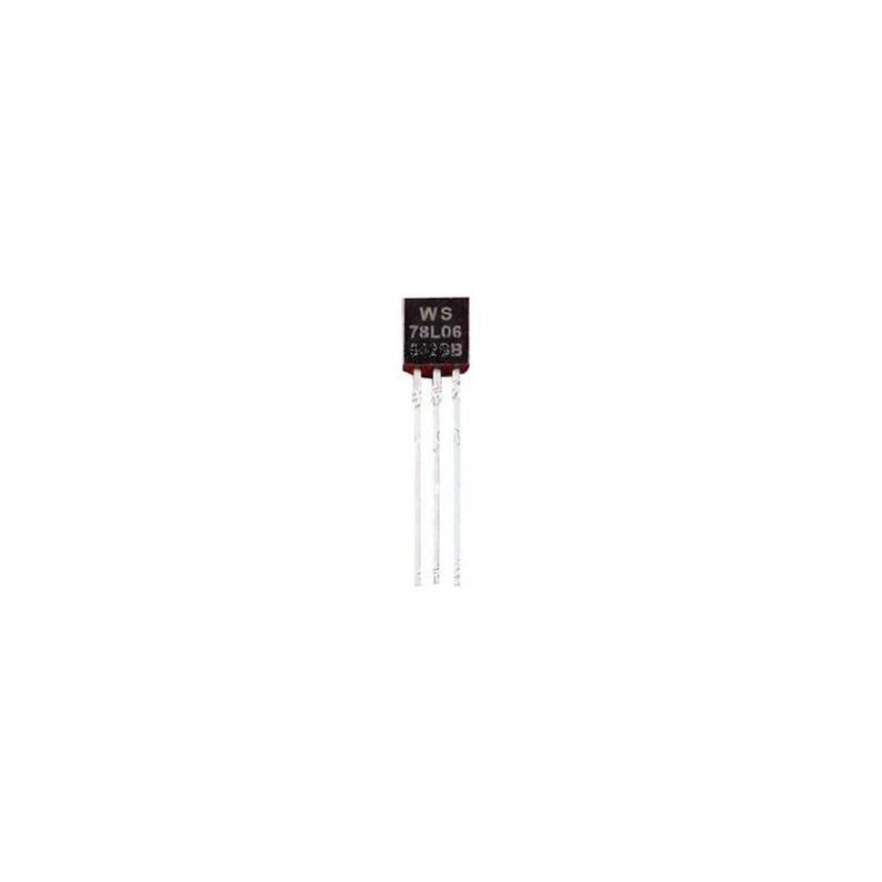 

Regulador Tension 6Vdc 0,1Amp Positivo TO92 L78L06ABZ