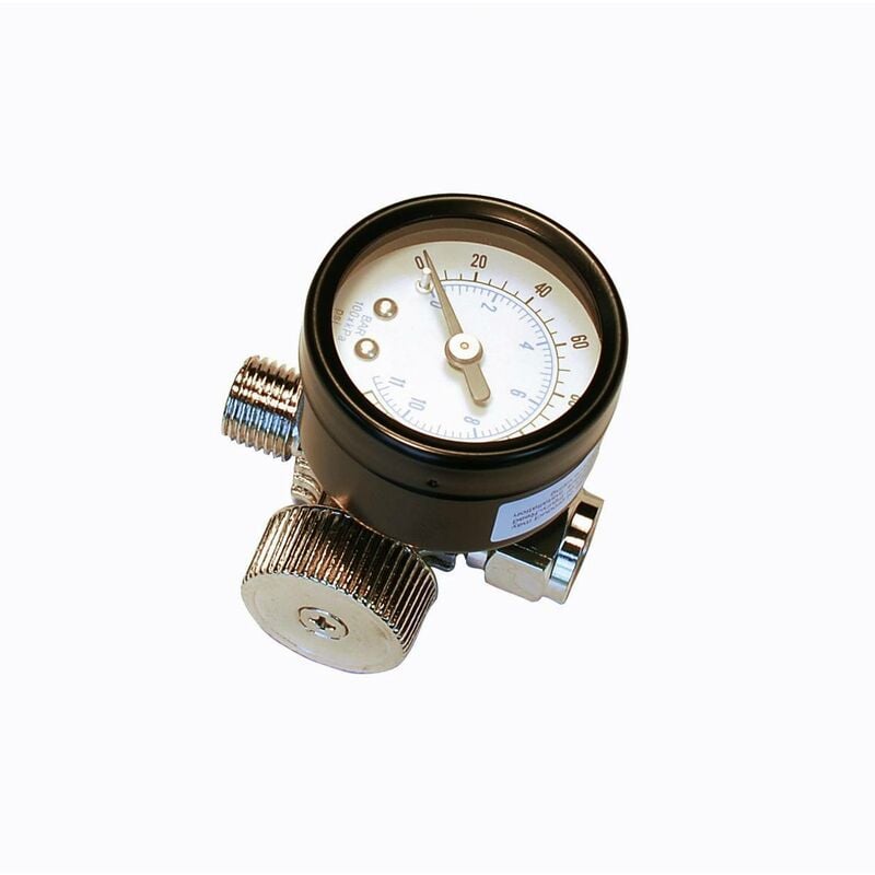 Regulateur air en ligne mf 1/4 avec manometre Cedrey