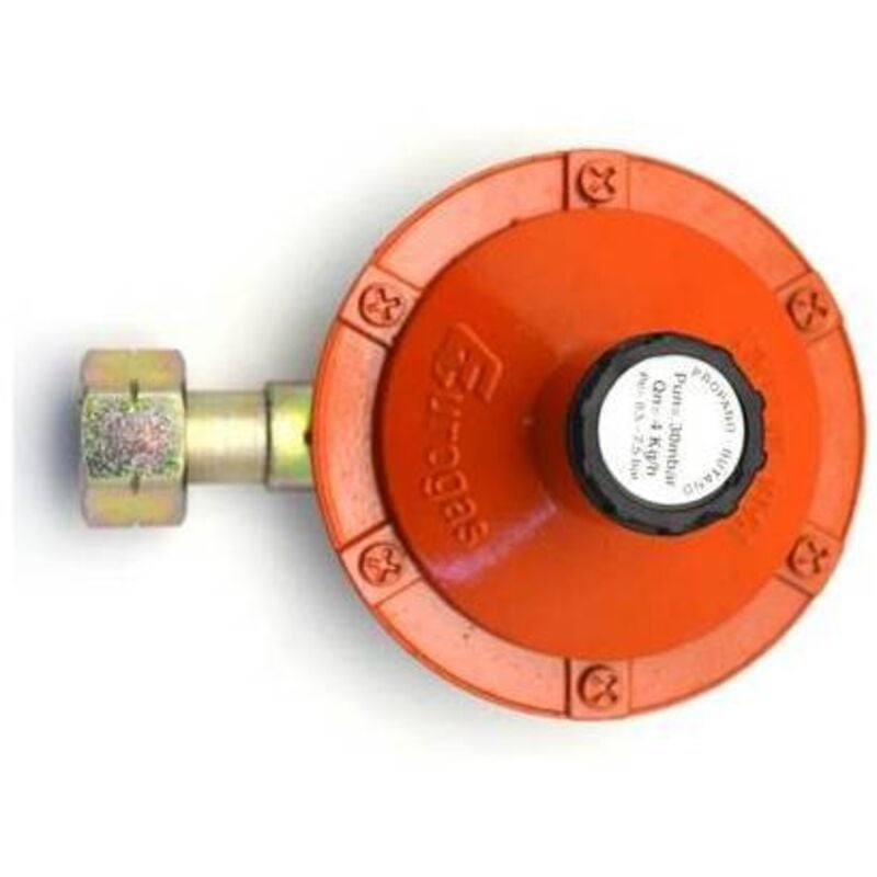 Idroweb - Régulateur basse pression 4kg gpl horizontal