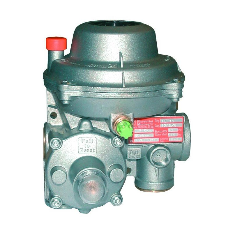 Régulateur basse pression gpl et gaz naturel Pietro Fiorentini fe25 pe 0,5/5bar pu 25/40mbar