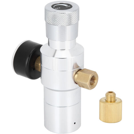 Régulateur CO2 Mini pour Bière Artisanale et Soda, Outil en Aluminium avec Raccord MFL 3/8‑Inch, Pression 0‑150PSI