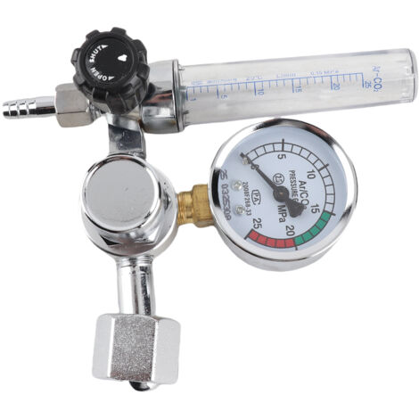 Régulateur d'argon 0-25Mpa CO2 Mig Tig, débitmètre de gaz, débitmètre de soudage, jauge de soudure, réducteur de pression