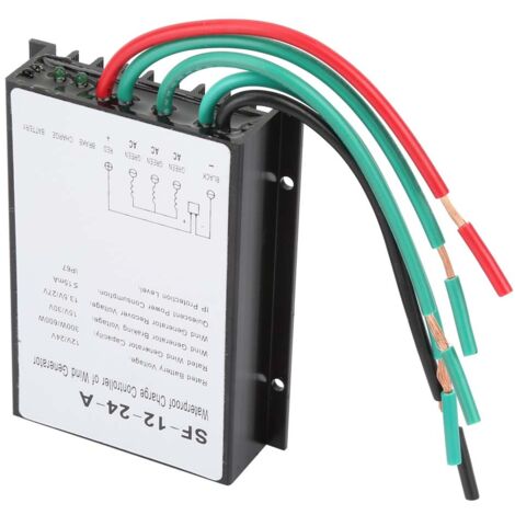 Régulateur de Charge Étanche 12V/24V 300W/600W pour Éolienne