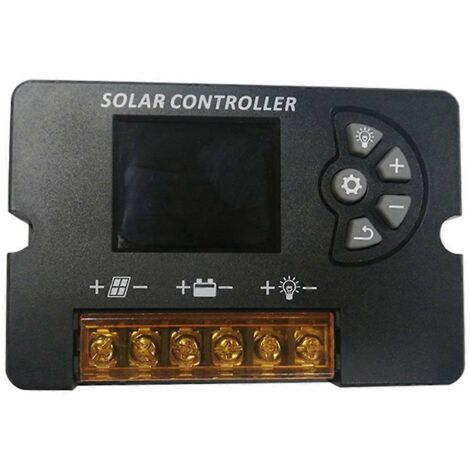 Régulateur de charge pour batterie solaire automatique 12V/24V