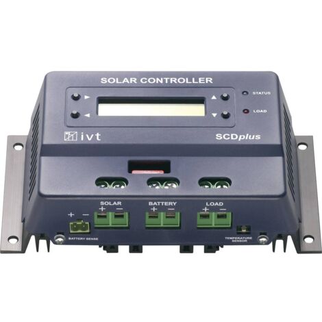 Régulateur de charge solaire IVT SCDplus 40A 12 V, 24 V 40 A