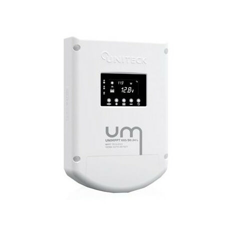 Régulateur De Charge Solaire Mppt - 12/24v - 30a - Lcd - UNIMPPT 100/30.24L - UNITECK