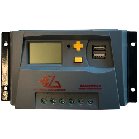 Régulateur De Charge Solaire Pwm 10a - Eza