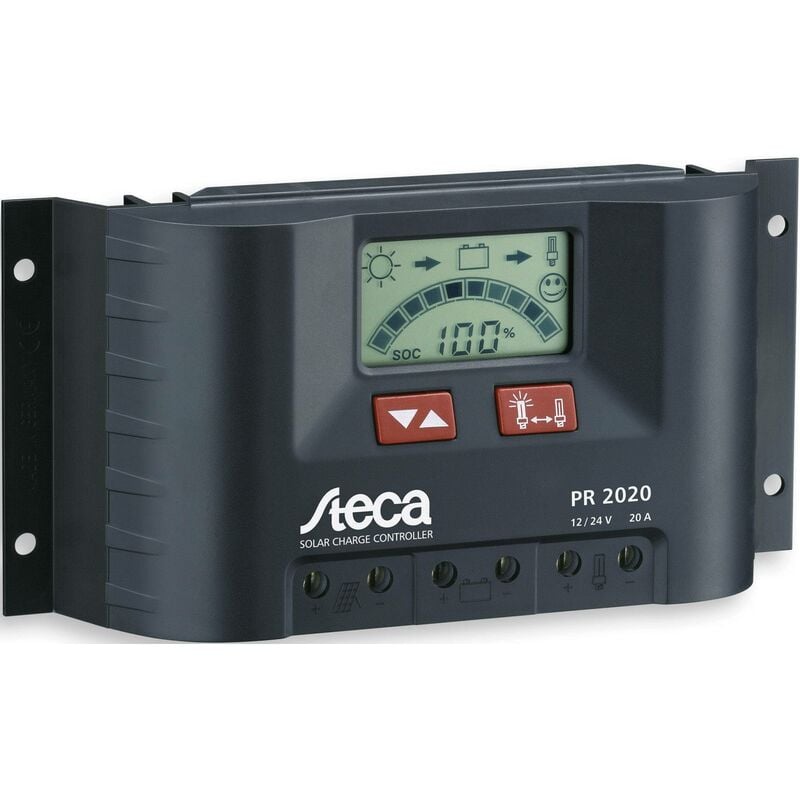 Pr 2020 Régulateur de charge solaire pwm 12 v, 24 v 20 a Q97837 - Steca