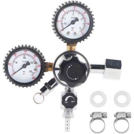 Régulateur de CO2 bière Soda fût soupape de surpression maison brassage bière gaz ligne assemblage W21.8 prise ue