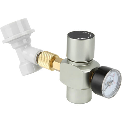 Régulateur de CO2 pour bière artisanale avec connecteur plastique 0-60PSI