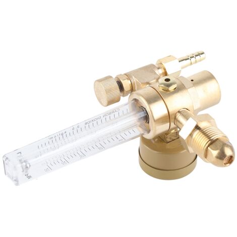 Régulateur de débit de gaz WX‑191‑03 G5/8‑14 pour argon avec réducteur de pression