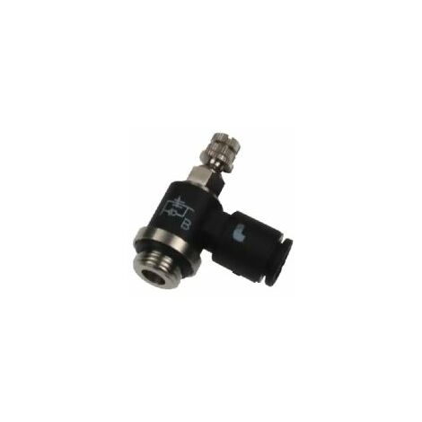 Régulateur de débit Legris 7669, 6mm ( Prix pour Boîte de 10 )