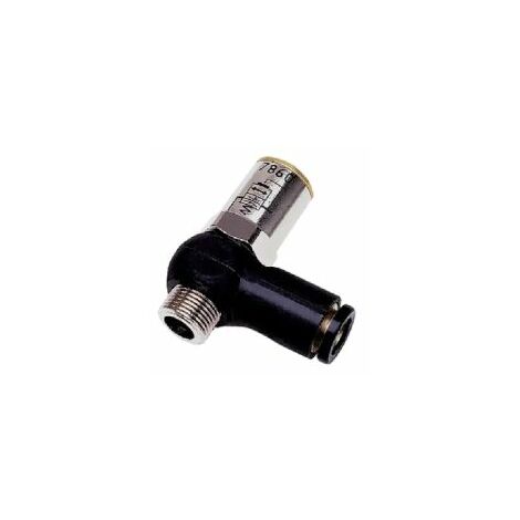 Régulateur de débit Legris 7860, G 1/4 Mâle ( Prix pour 1 )