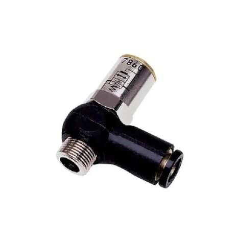 Régulateur de débit Legris 7860, G 3/8 Mâle ( Prix pour 1 )