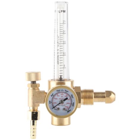 Régulateur de débit pour gaz argon avec manomètre et raccord G5/8-14, modèle WX-191-03