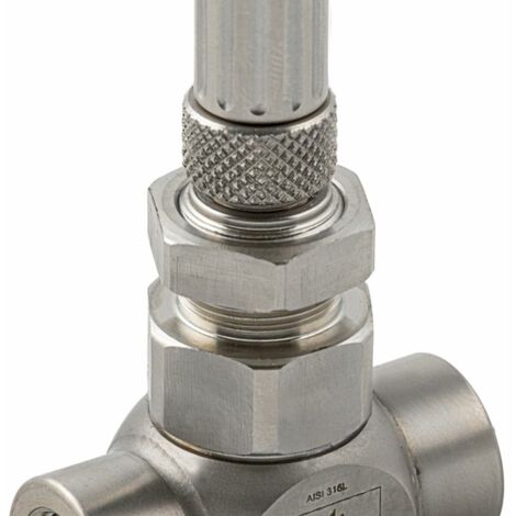 Régulateur de débit RS PRO 66085, Femelle 1/4", 1/4pouce ( Prix pour Paquet de 2 )