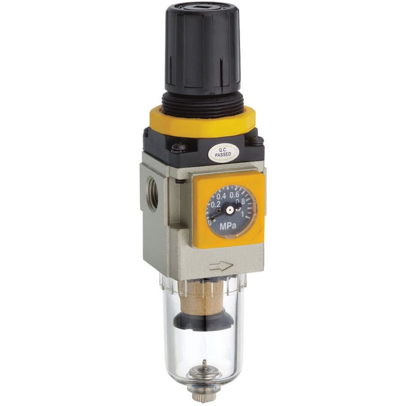 Rs Pro - Filtre régulateur ec, g 1/4, Filtration 5µ, 10 bars ( Prix pour 1 )