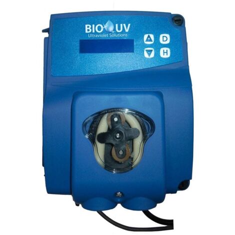Régulateur de pH de piscine automatique – Débit 1,5 L/h – Précision +/- 0,1 pH – Installation facile avec accessoires inclus – Bio Uv