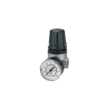 Régulateur de pression avec manomètre - filetage inférieur 1/4" art.31/A4