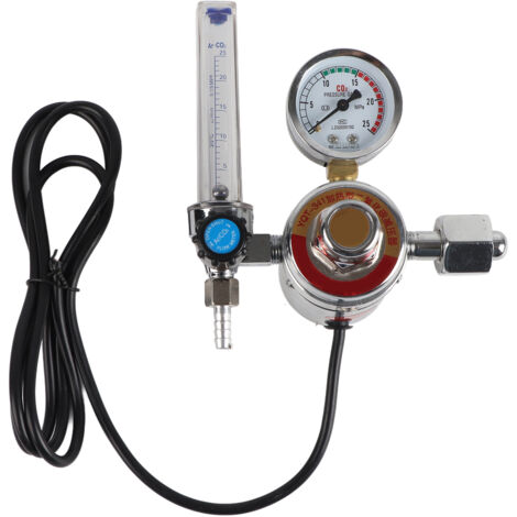 Régulateur de pression CO2 industriel 15M³/H, entrée G5/8, 36V pour contrôle précis