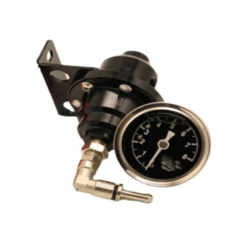 Coocheer - Régulateur de pression de carburant réglable en alliage d'aluminium, régulateur de pression de carburant réglable pour automobile, avec