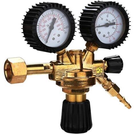 Régulateur de Pression, Détendeur de bouteille de gaz co2, Pour bouteilles réutilisables MIG/MAG WIG TIG, Régulateur de pression gaz pour poste à souder Argon/Co² - Gaz de protectiondengyank