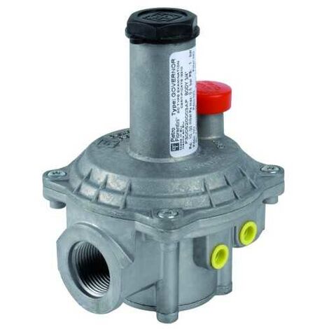 Régulateur de pression gaz compact 3/4" – Pression 5 à 300 mBar – Réglage ressort 10 à 30 mBar – Norme sanitaire pour installations gaz – Pietro Fiorentini