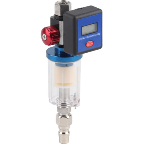 Régulateur de Pression Numérique G1/4 Portable, Polyvalent pour Travaux de Construction et Menuiserie
